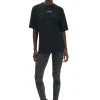 Outlet GANNI Active Mesh T-Shirt Black