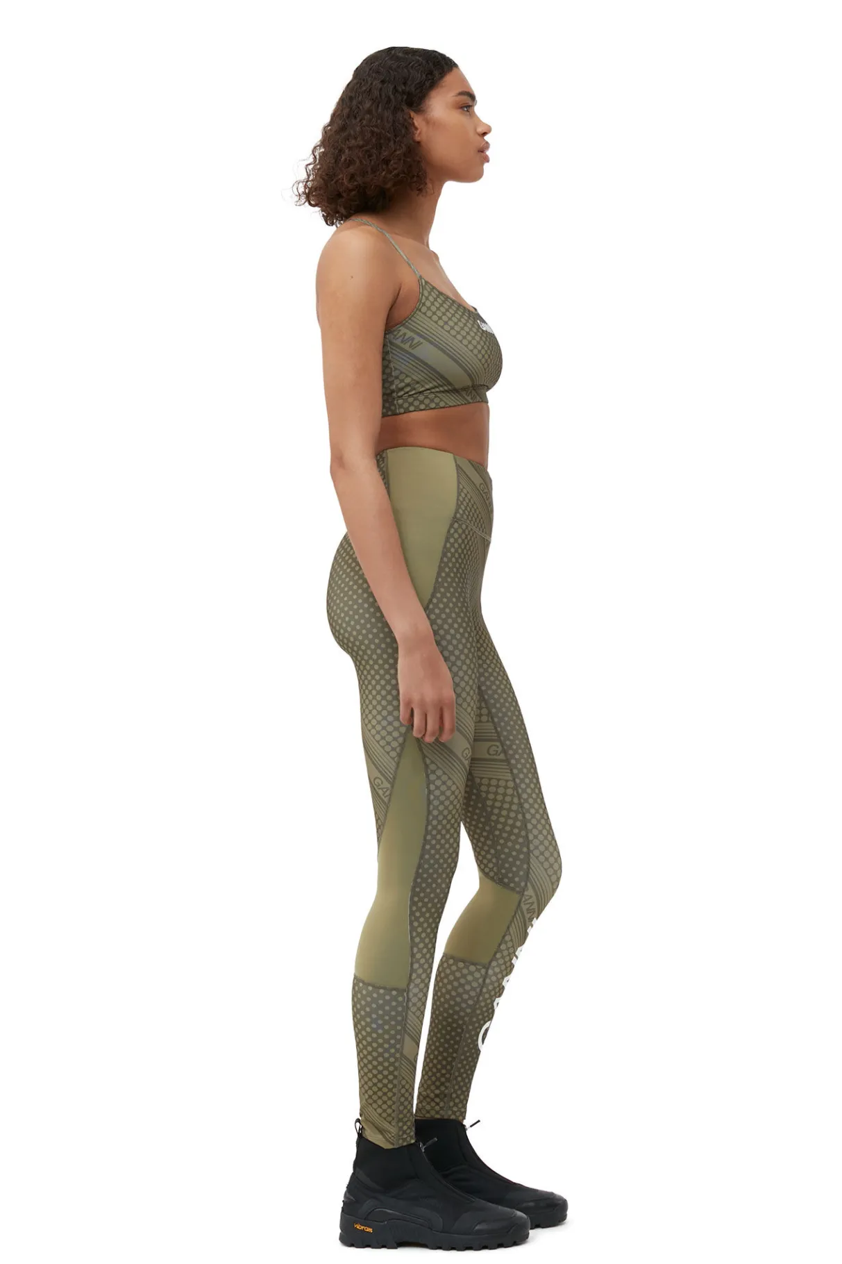 Sale GANNI Active Ultra High Waist Leggings Kalamata