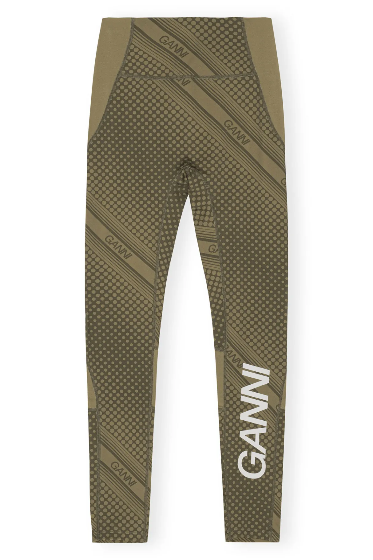 Sale GANNI Active Ultra High Waist Leggings Kalamata
