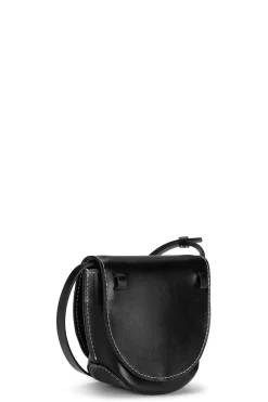 Outlet GANNI Banner Nano Saddle Bag Black