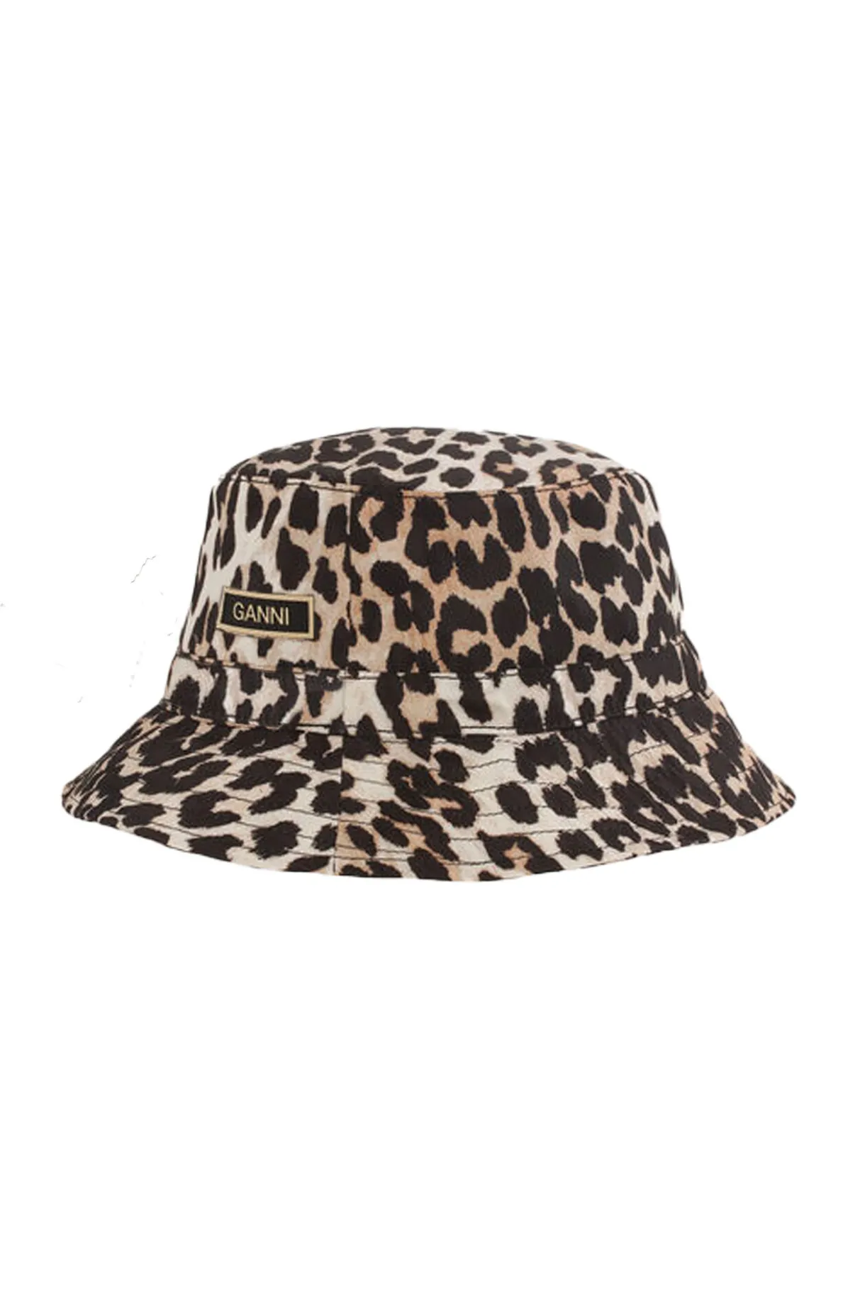 Best Sale GANNI Bucket Hat Leopard