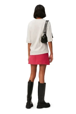 Online GANNI Bunny T-Shirt Grey Melange/Nature