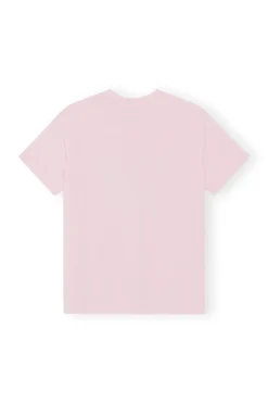 Cheap GANNI Butterfly Relaxed T-Shirt Light Lilac