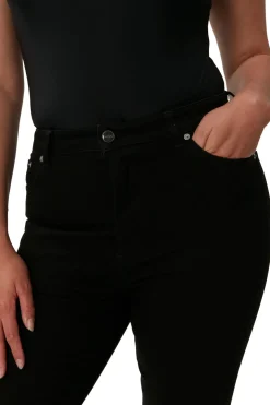 New GANNI Comfort Stretch Cutye Cropped Black/Black