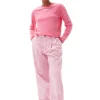 Cheap GANNI Corduroy Pants Lilac Sachet