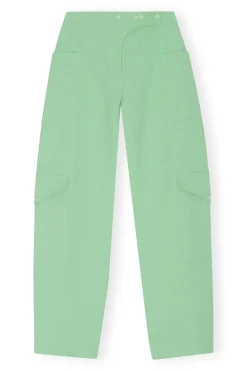 Store GANNI Cotton Suiting Pants Peapod