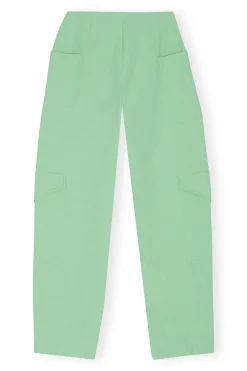 Store GANNI Cotton Suiting Pants Peapod