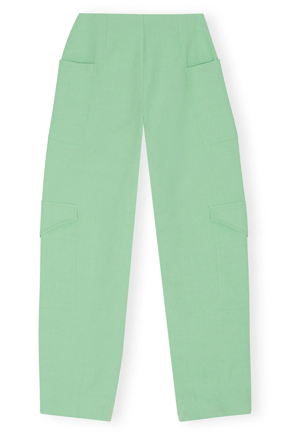 Store GANNI Cotton Suiting Pants Peapod
