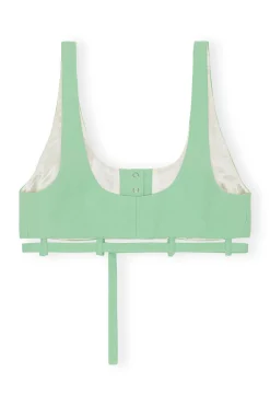 Flash Sale GANNI Cotton Suiting Top Peapod