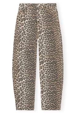 Cheap GANNI Denim Stary Leopard