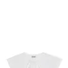Flash Sale GANNI Detached Cotton Poplin Frill Collar Bright White