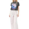 Sale GANNI Fabrics Of The Future Relaxed Dolphin T-Shirt Volcanic Ash