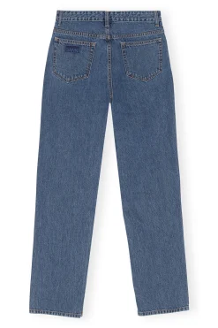 Fashion GANNI Figni Jeans Mid Blue Stone