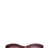 Cheap GANNI X Ace & Tate Trixie Sunglasses Burgundy