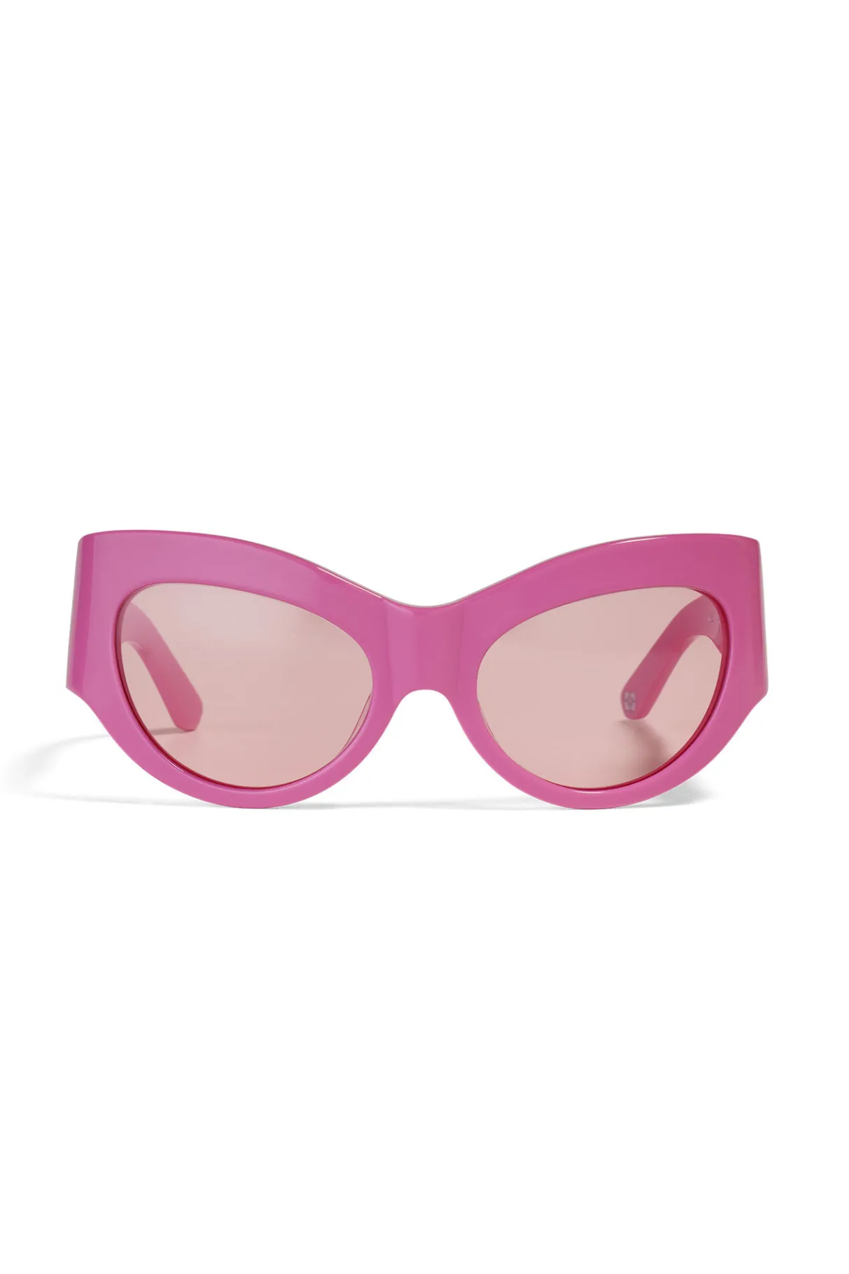 Best GANNI X Ace & Tate Trixie Sunglasses Shocking Pink
