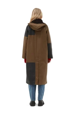 Best GANNI X Barbour Burghley Coat Teak