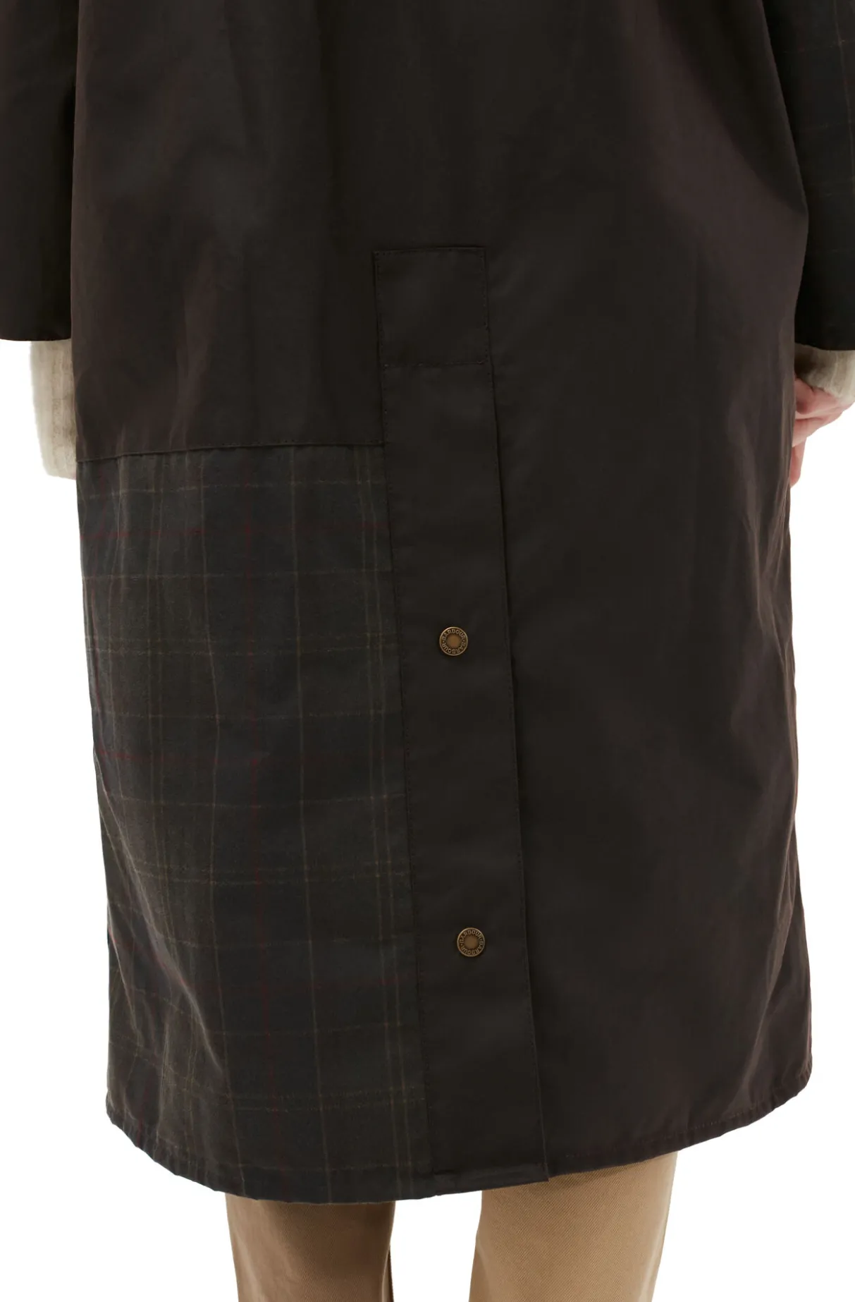 Best Sale GANNI X Barbour Burghley Coat Ganache