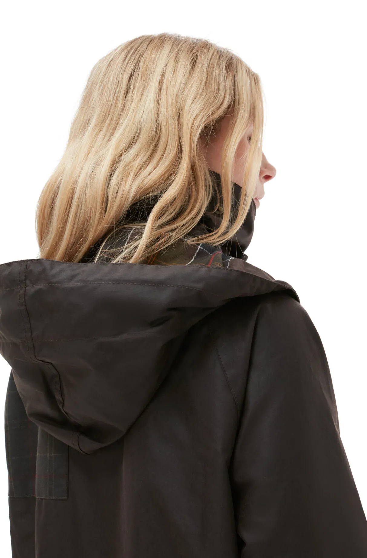 Best Sale GANNI X Barbour Burghley Coat Ganache