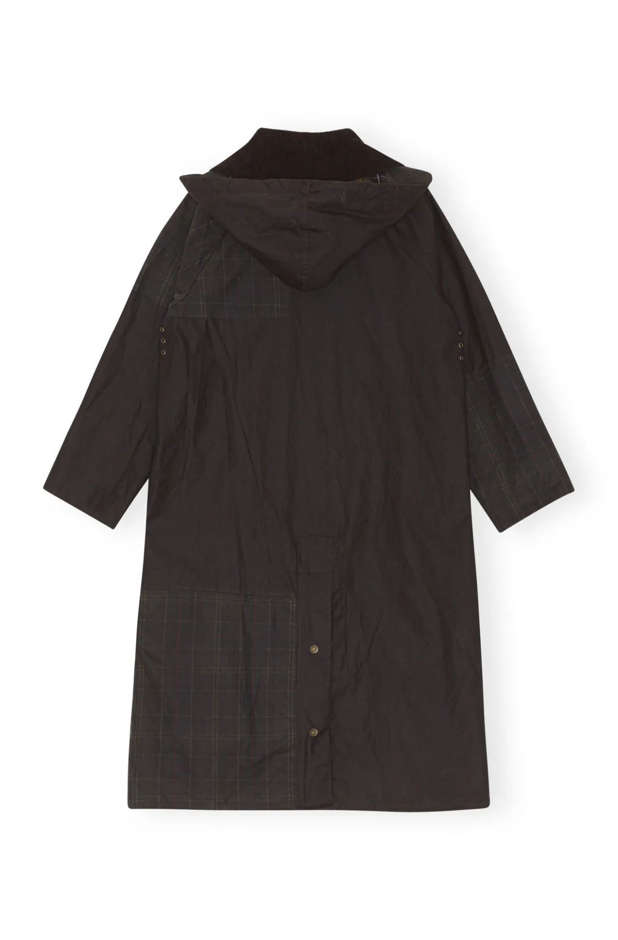 Best Sale GANNI X Barbour Burghley Coat Ganache