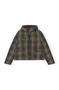 Discount GANNI X Barbour Reversible Liddesdale Jacket Ganache