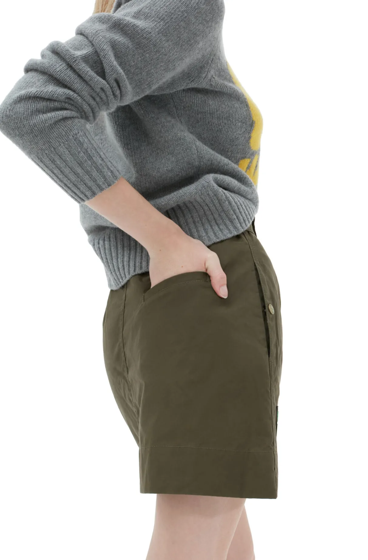 Outlet GANNI X Barbour Skirt Dark Green