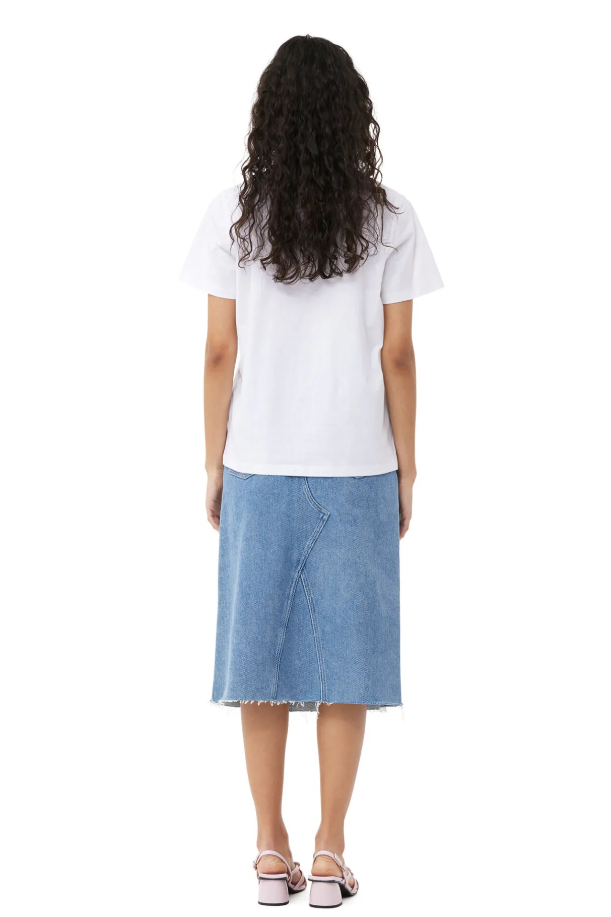 Flash Sale GANNI X Ester Manas Relaxed Jersey T-Shirt Bright White