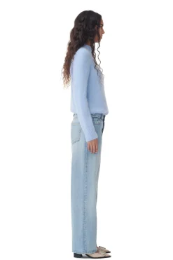 Flash Sale GANNI Izey Jeans Light Blue Vintage