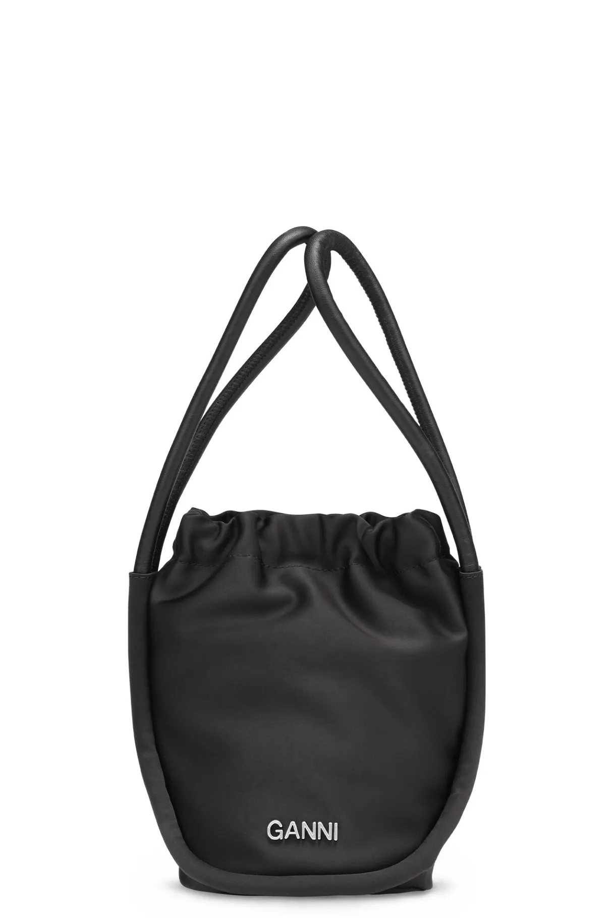 Fashion GANNI Knot Mini Bag Black