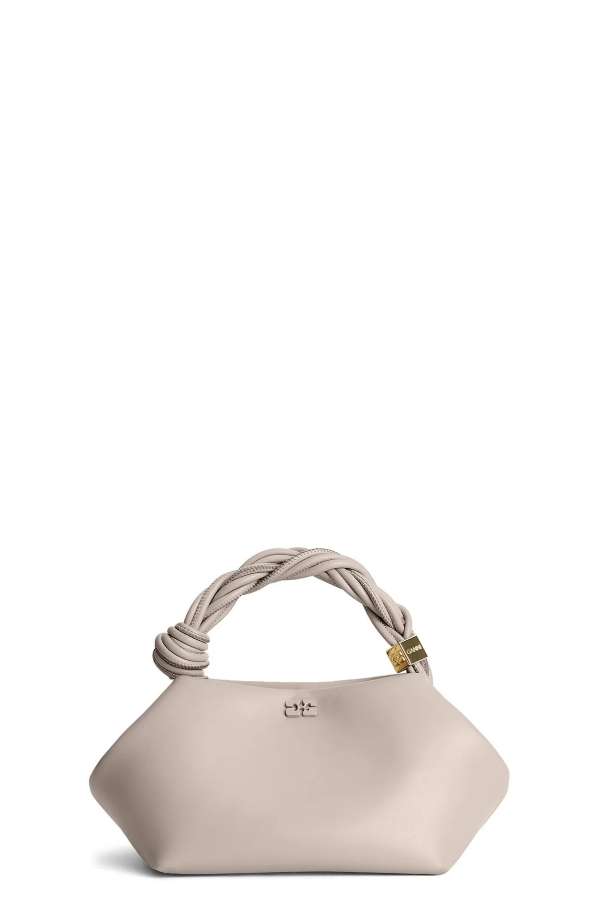Best Sale GANNI Light Grey Bou Bag Oyster Gray