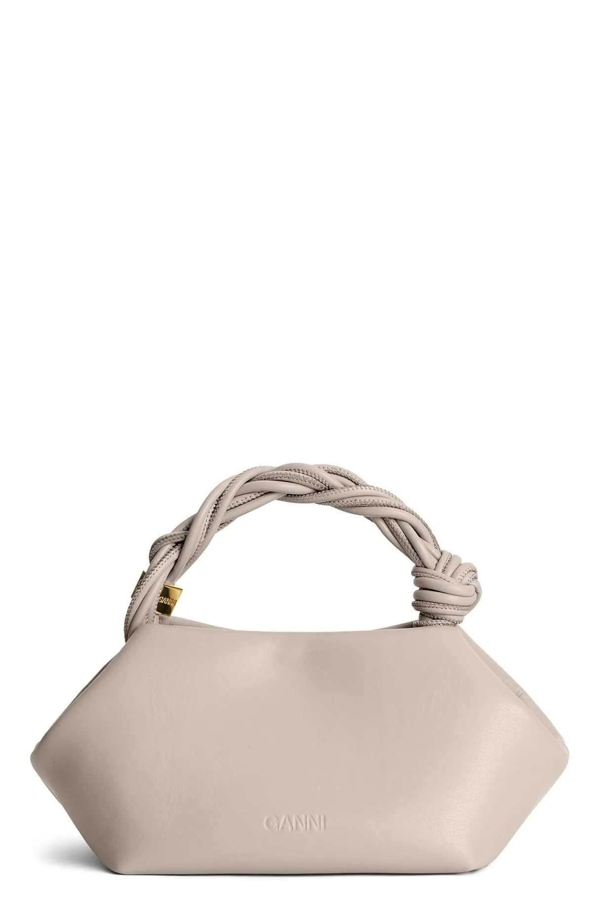 Best Sale GANNI Light Grey Bou Bag Oyster Gray