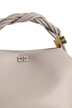 Best Sale GANNI Light Grey Bou Bag Oyster Gray