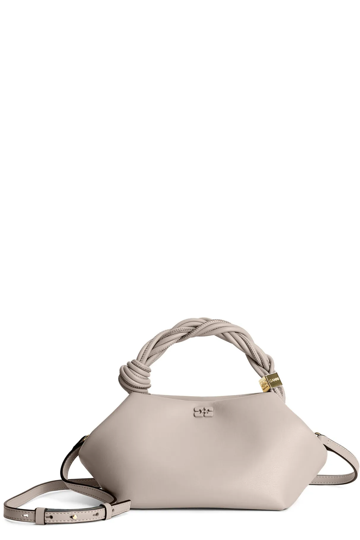 Best Sale GANNI Light Grey Bou Bag Oyster Gray