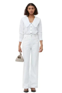 Best Sale GANNI Light Grey Bou Bag Oyster Gray