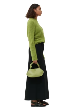 Best GANNI Light Khaki Bou Bag Mosstone