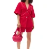 Flash Sale GANNI Light Shiny Corduroy Blazer Love Potion