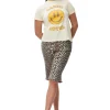 Discount GANNI Logo T-Shirt Flan