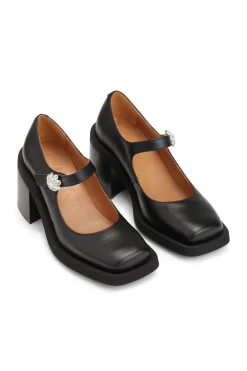 Best GANNI Mary Jane Pumps Black
