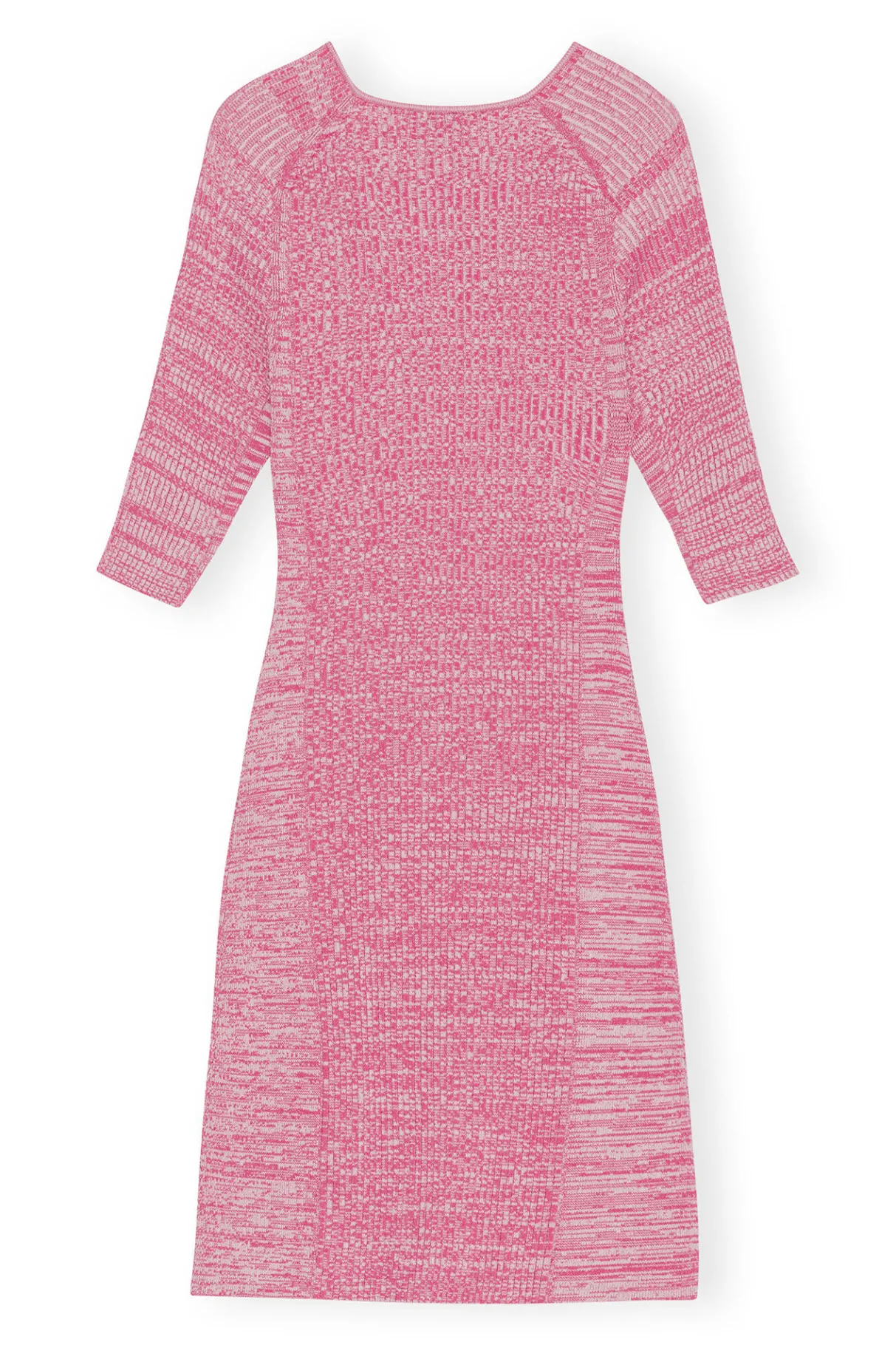 Online GANNI Melange Cut Out Mini Dress Love Potion