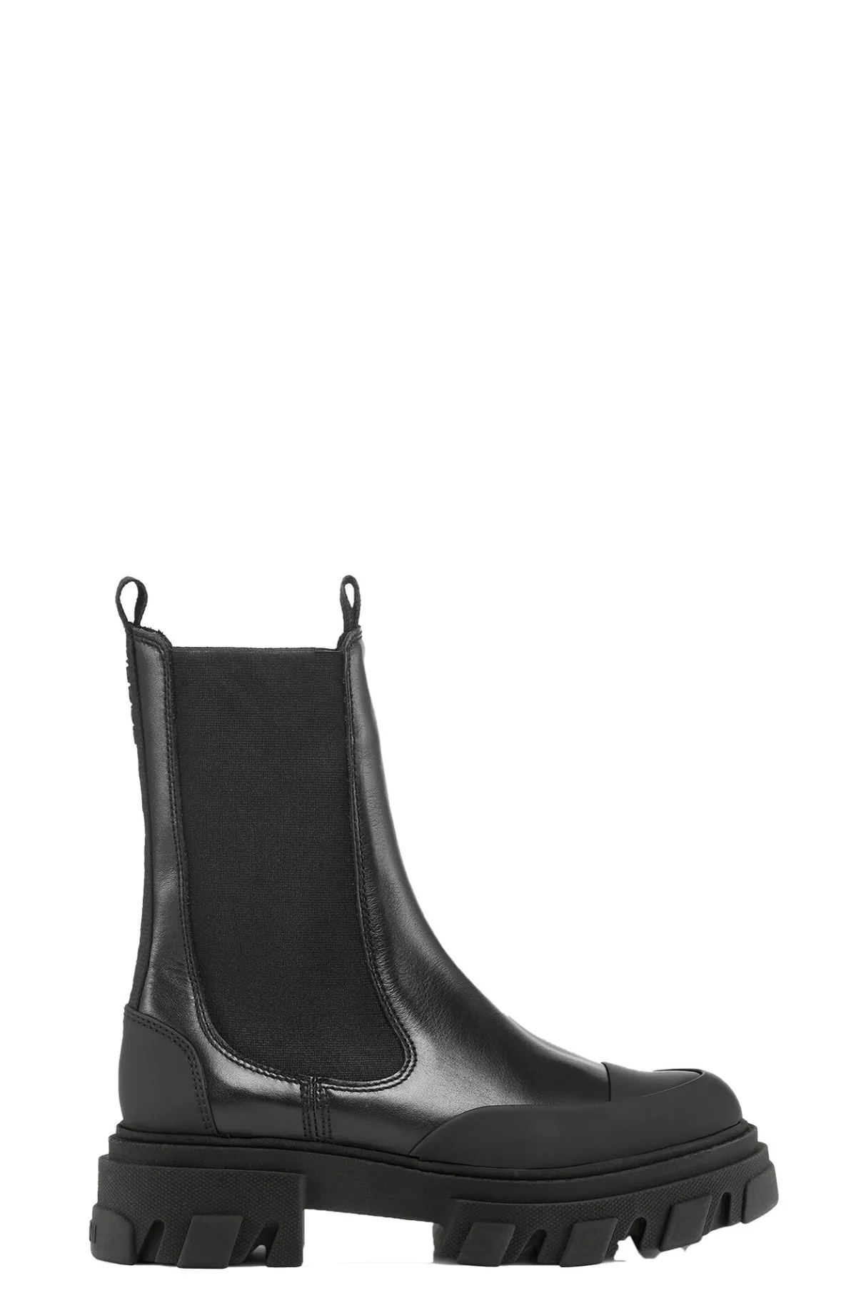 Clearance GANNI Mid Chelsea Boots Black