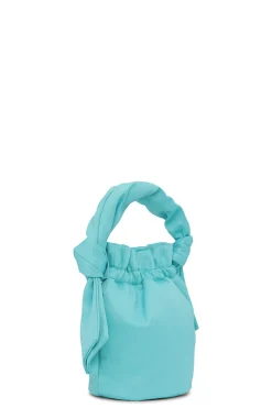 Cheap GANNI Occasion Top Handle Knot Bag Lagoon