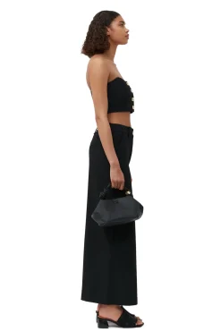 Best GANNI Ohoskin Bou Bag Black