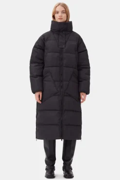 Flash Sale GANNI Oversized Tech Puffer Coat Phantom