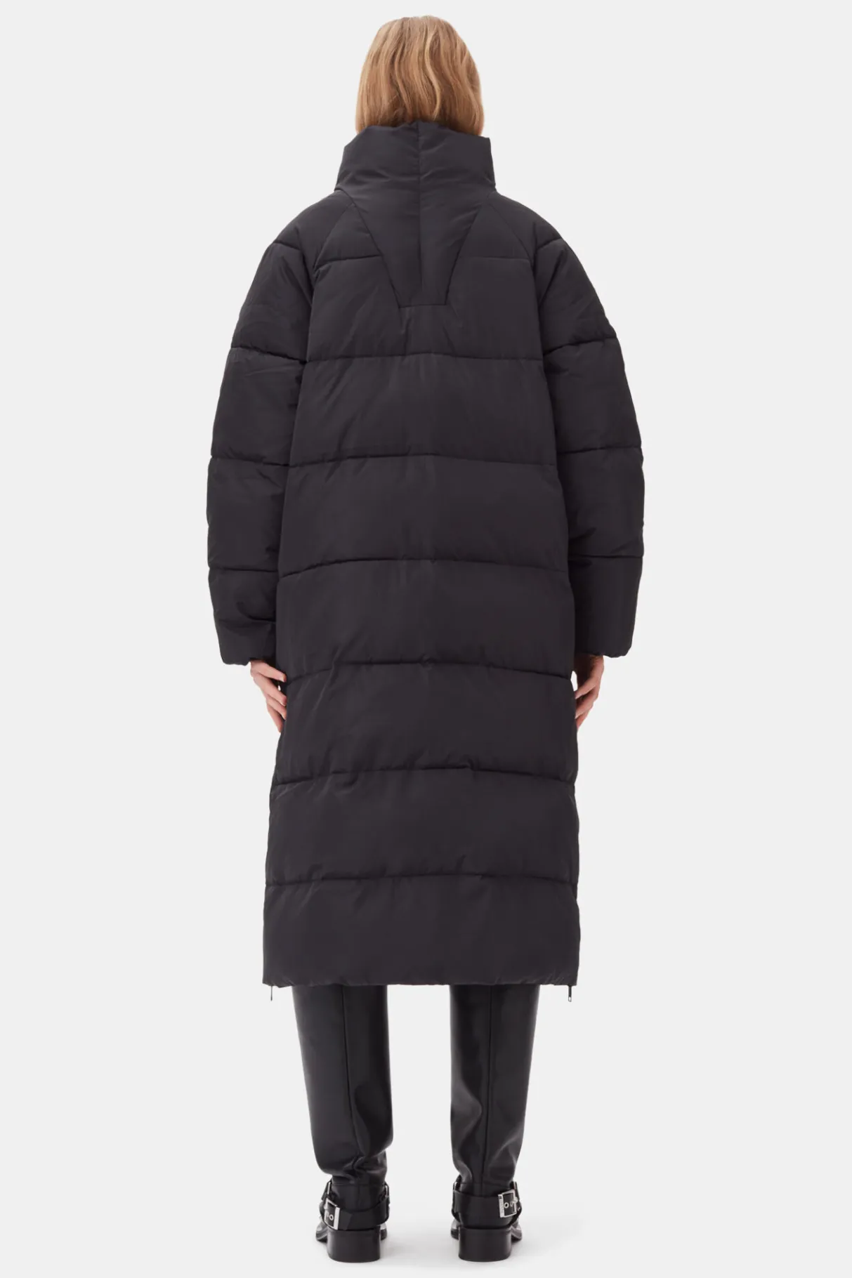 Flash Sale GANNI Oversized Tech Puffer Coat Phantom