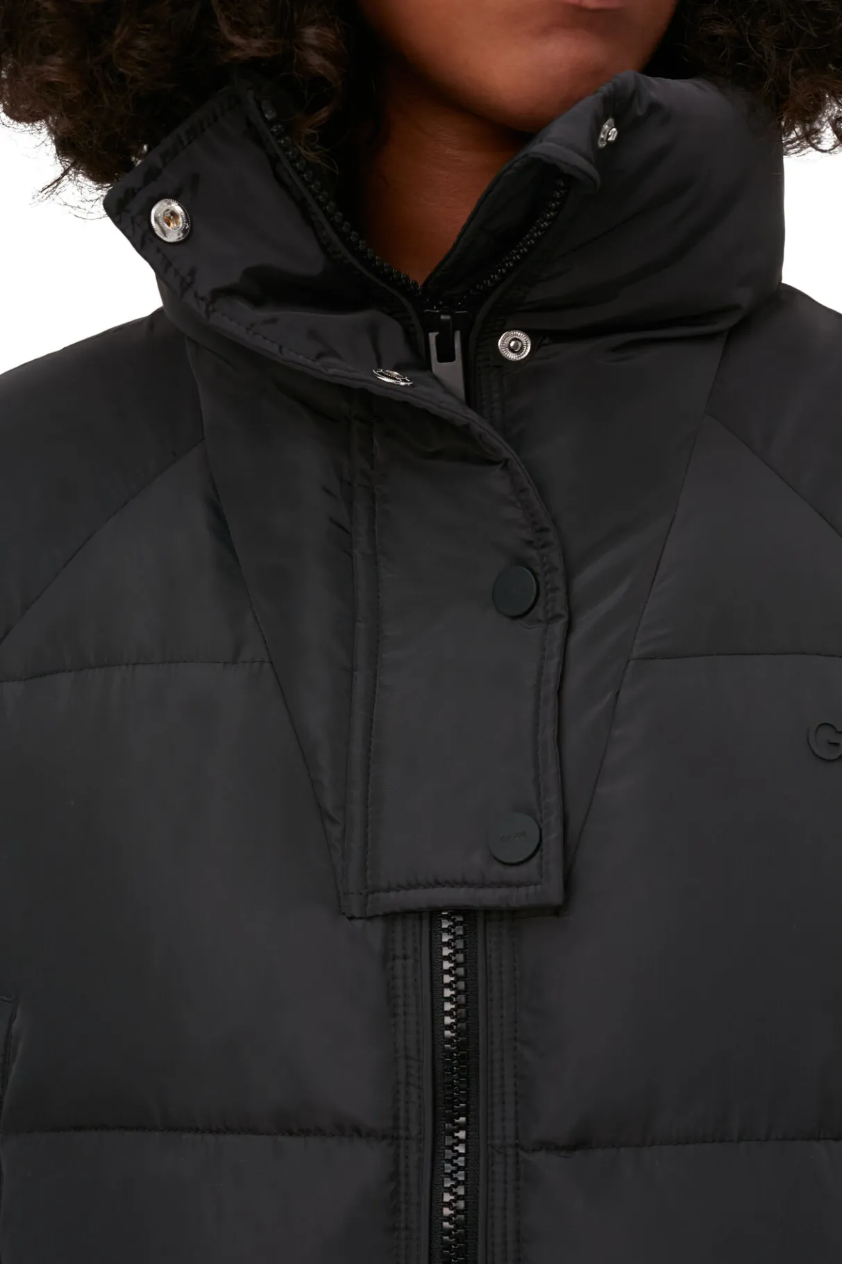 Flash Sale GANNI Oversized Tech Puffer Coat Phantom