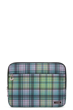 Discount GANNI Printed Laptop Sleeve 13" Lagoon