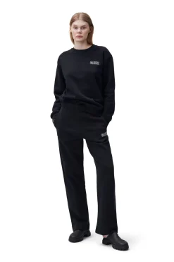 Cheap GANNI Pullover Sweatshirt Black