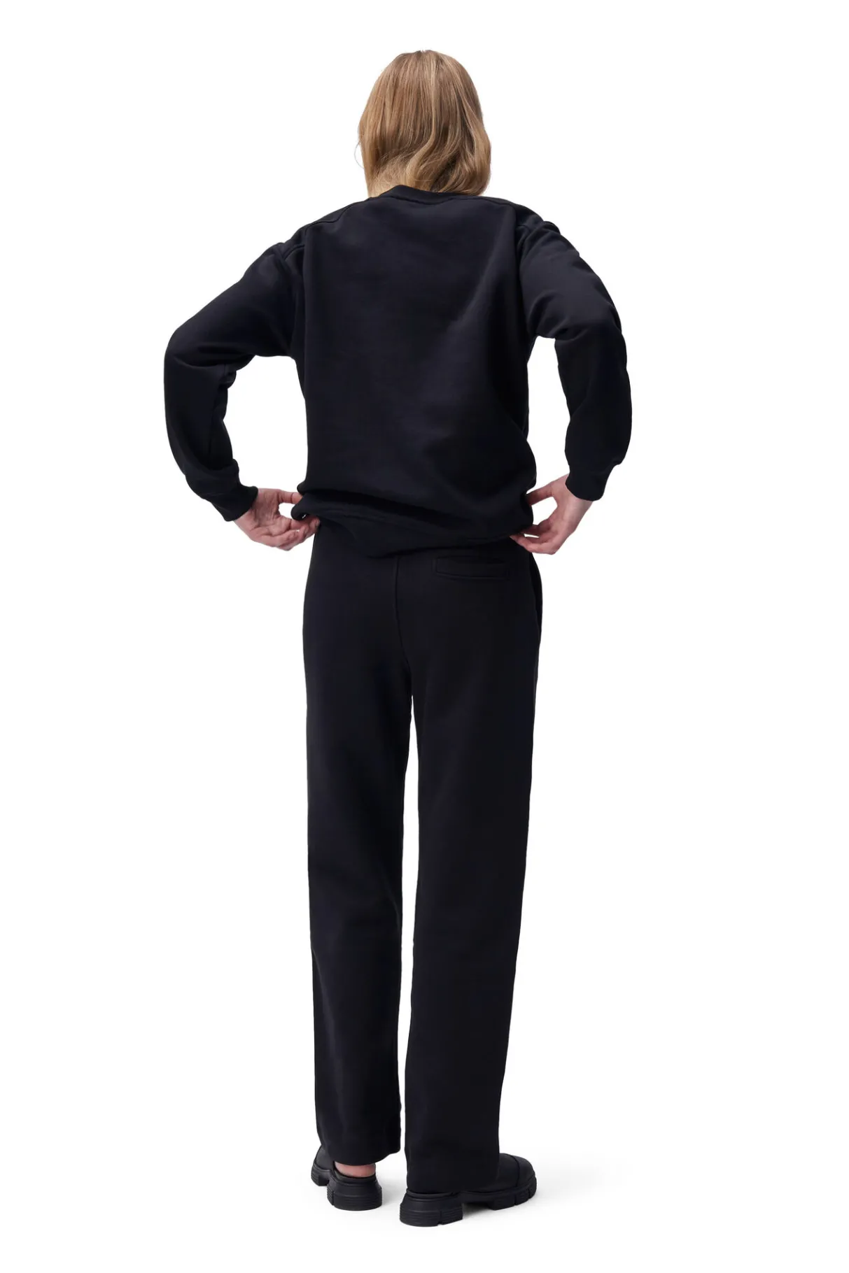 Cheap GANNI Pullover Sweatshirt Black