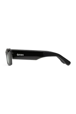 Flash Sale GANNI Rectangular Sunglasses Black