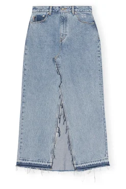 Outlet GANNI Re-Cut Maxi Skirt Denim