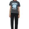 Cheap GANNI Relaxed Dream Bunny T-Shirt Volcanic Ash